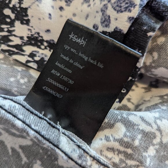 KSUBI - Tencel splatter shirt - Sz L - Picture 6 of 7